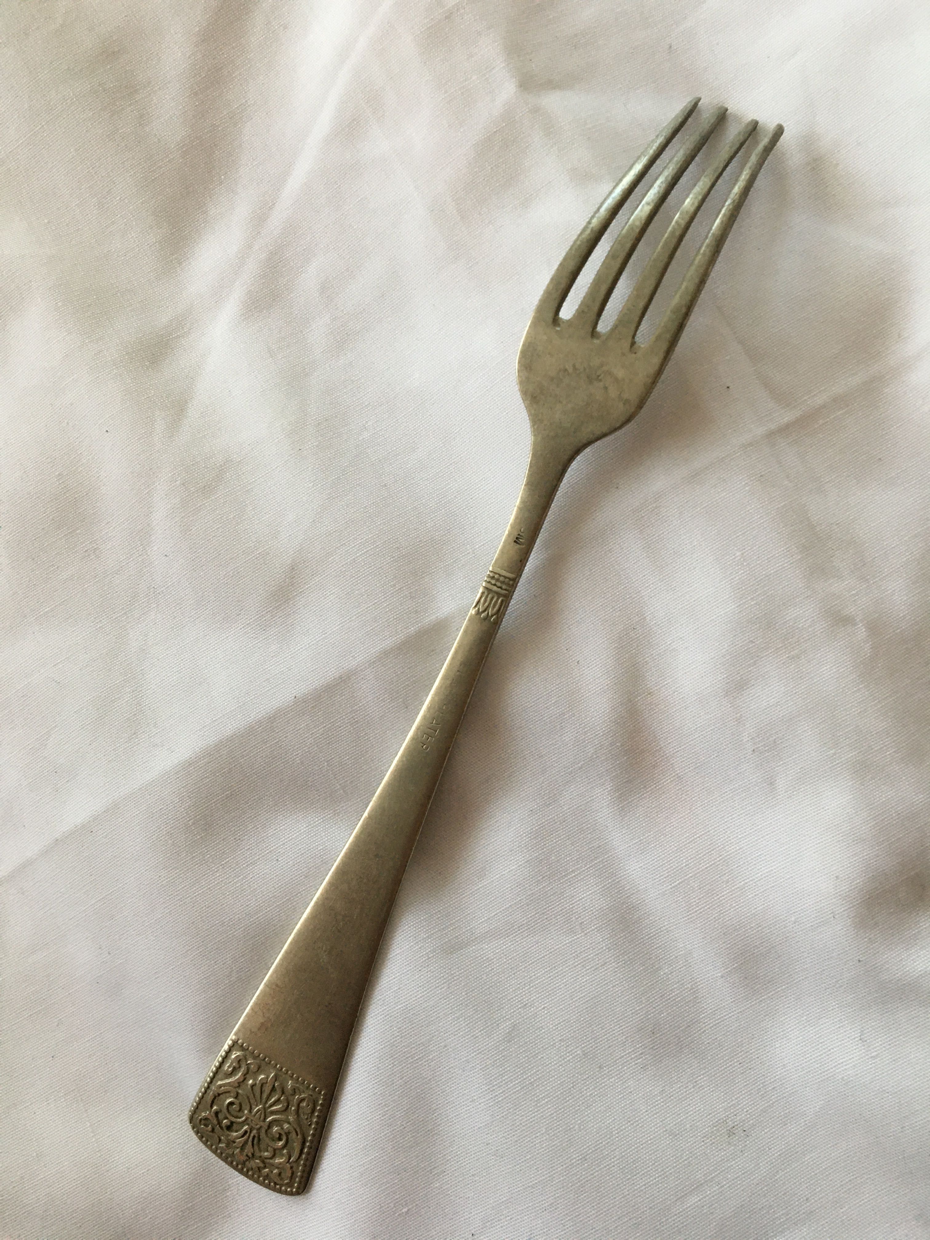 Stary widelec, plater, 1 szt