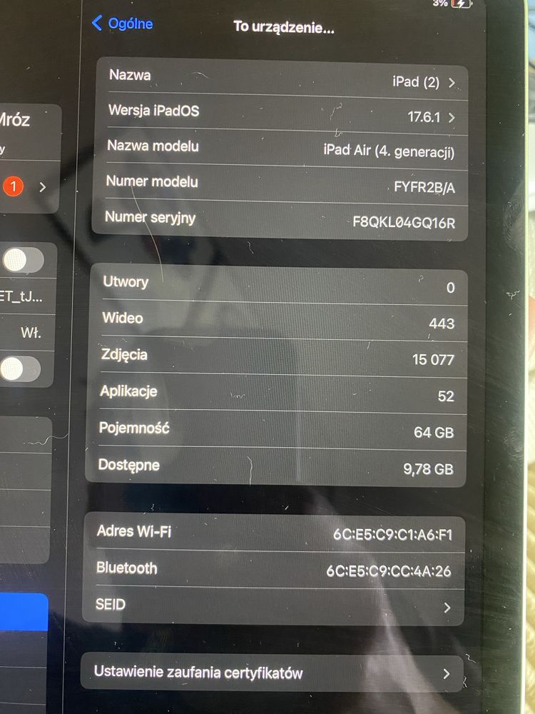 Ipad Air 4 gen 2020 10.9