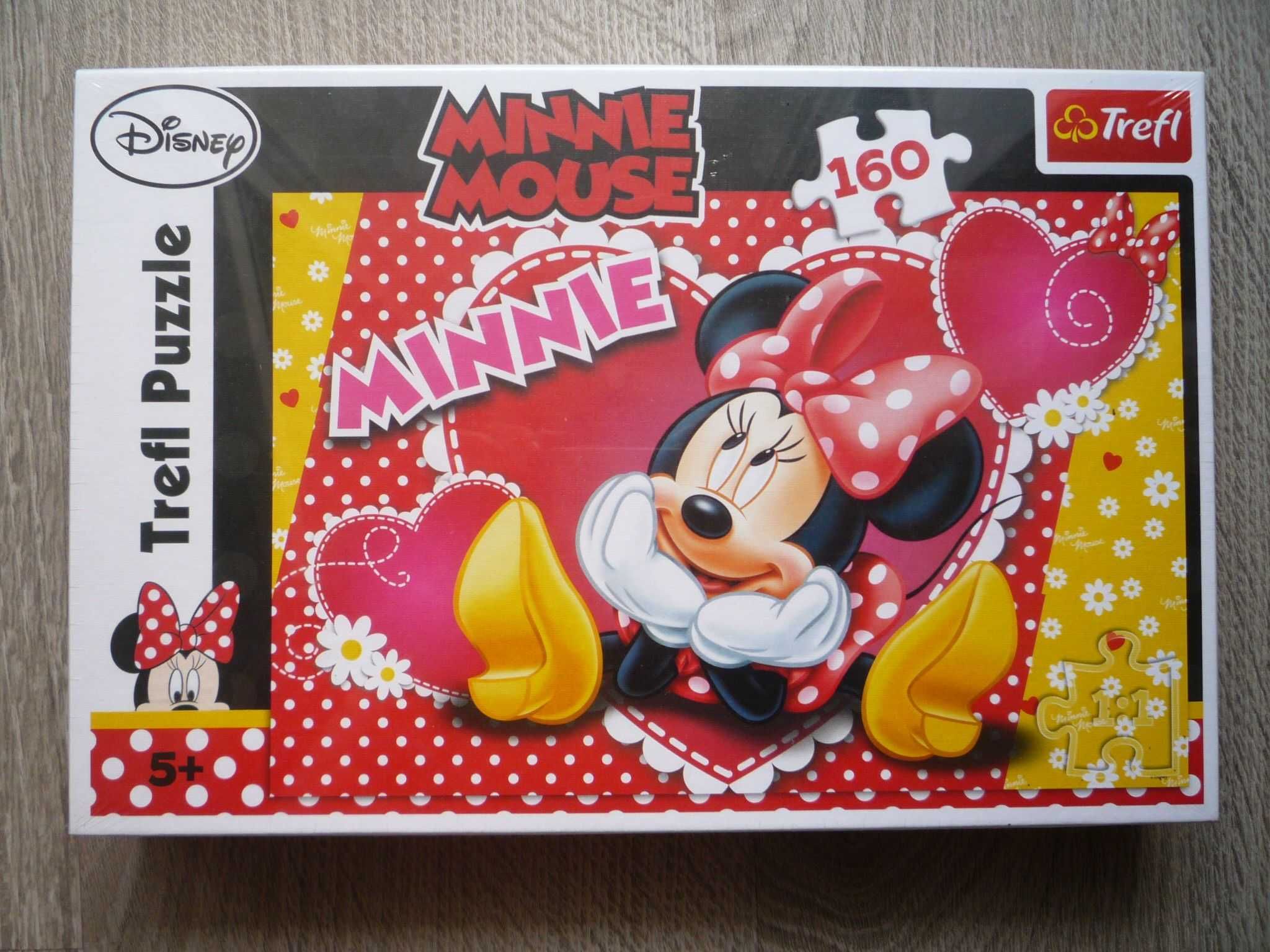 NOWE Puzzle Minnie Mouse Trefl 160 elementów +5 lat