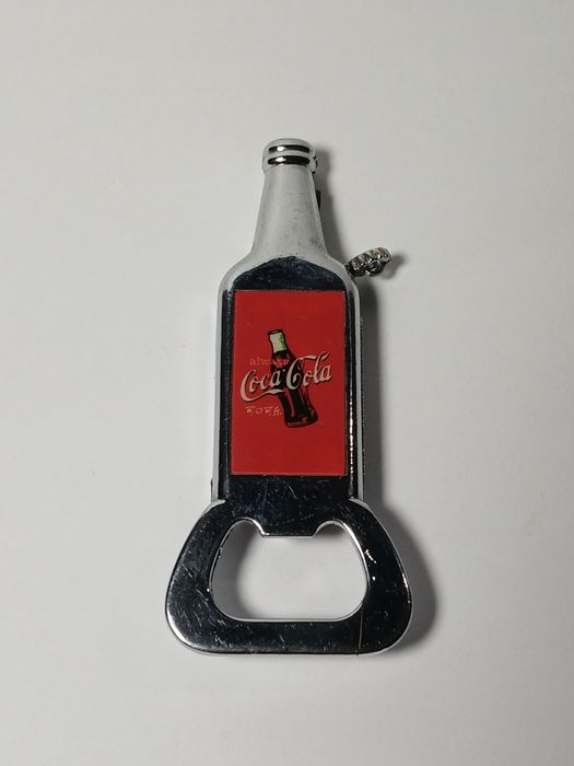 Kolekcjonerska zapalniczka z otwieraczem Coca-Cola
