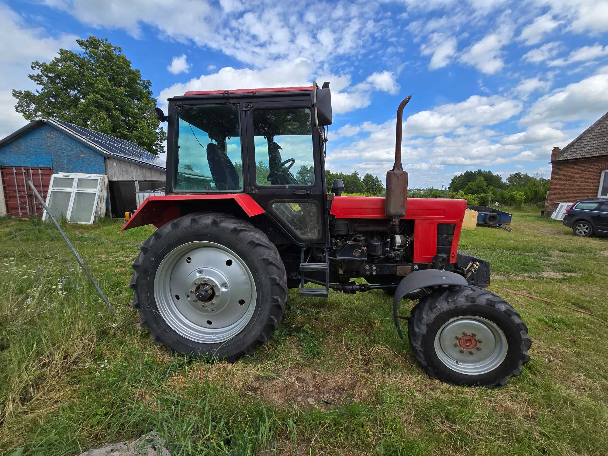 mtz82 ciągnik z mocnym turem