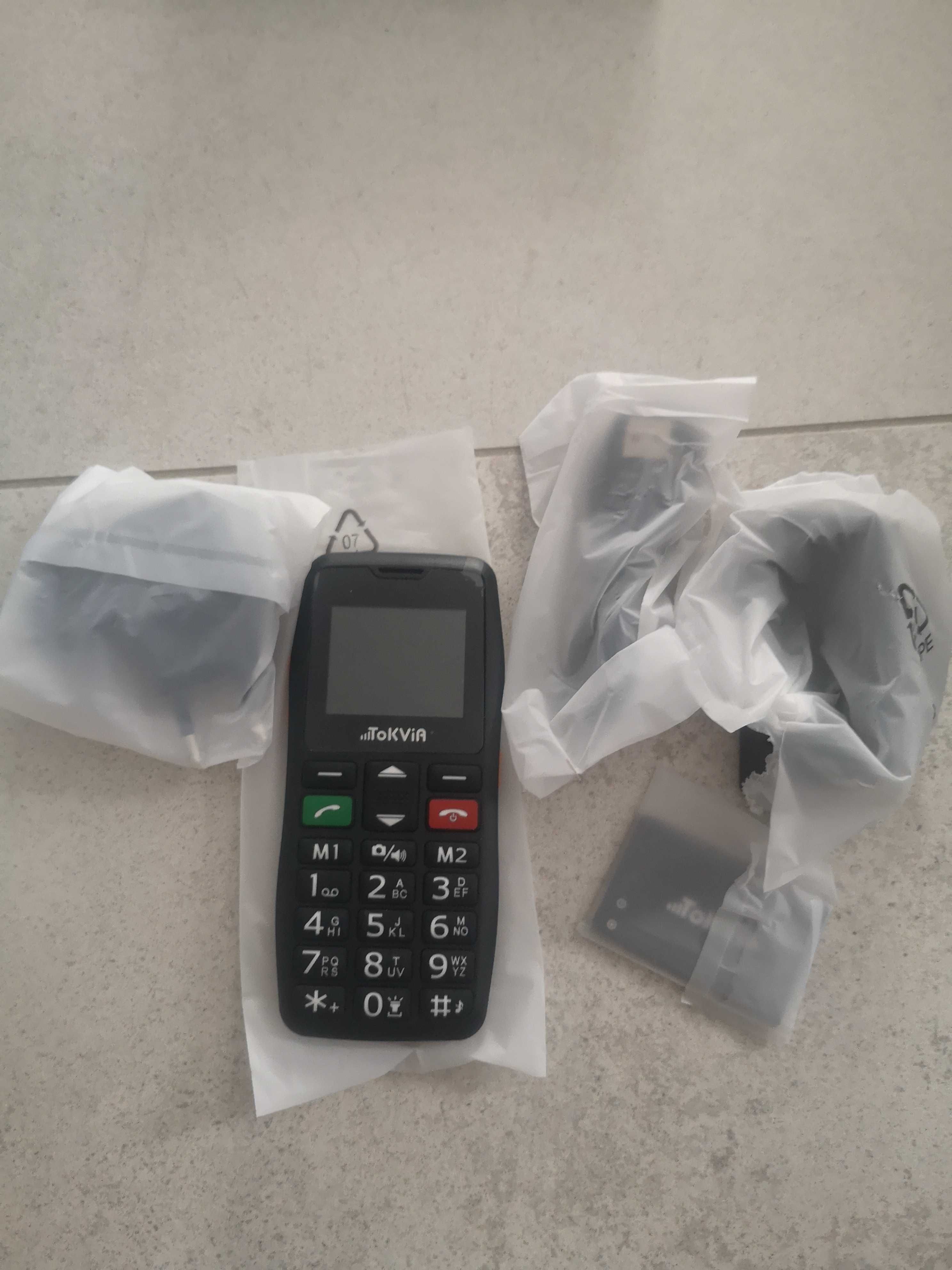 Telefon Tokvia T 102 dla seniora