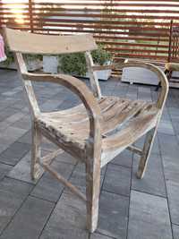 Stare krzesło fotel drewniany