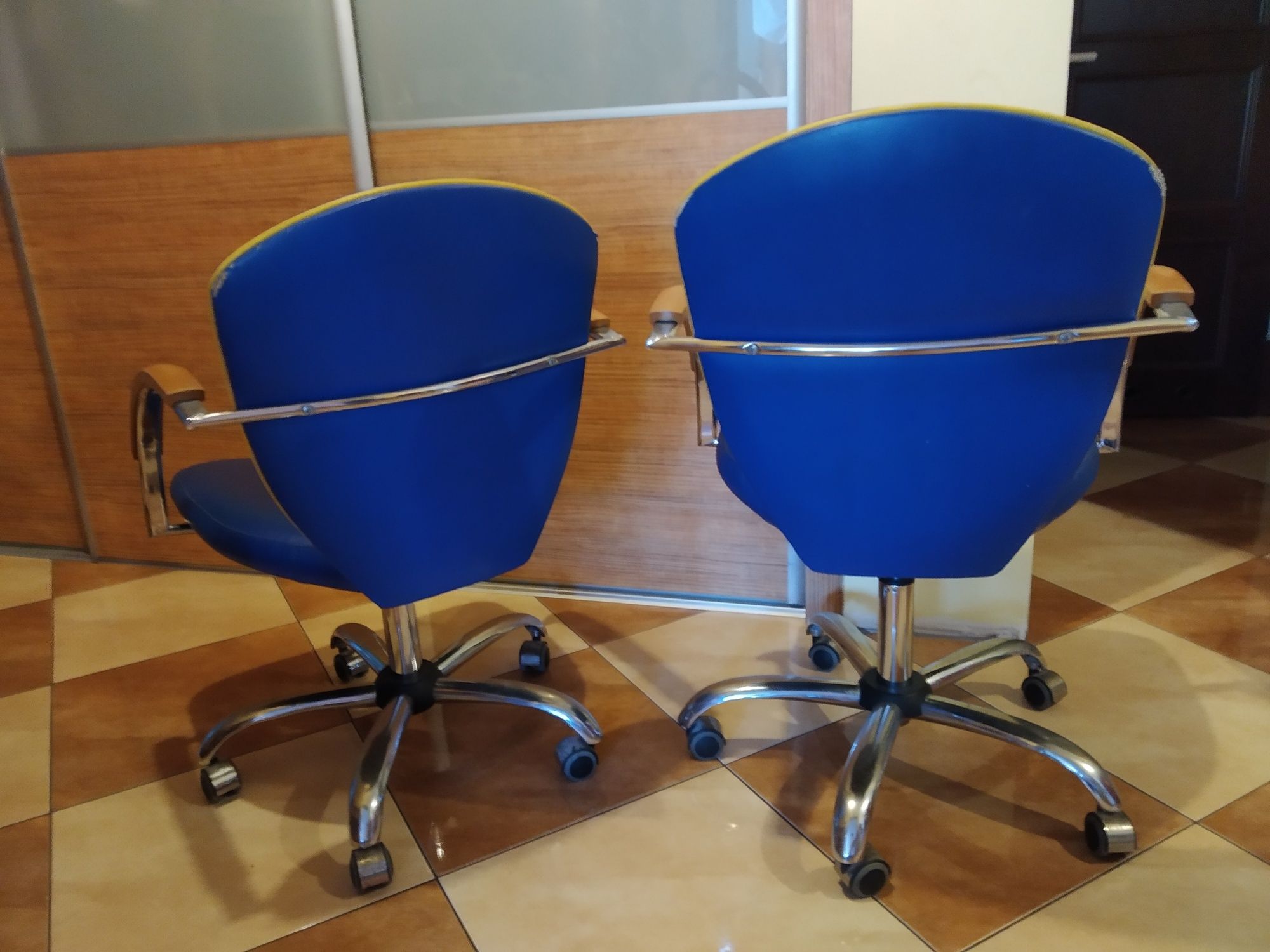 Fotele/Krzesła obrotowe 2szt