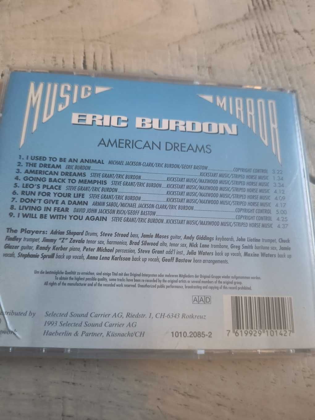 płyta CD Eric Burdon retro