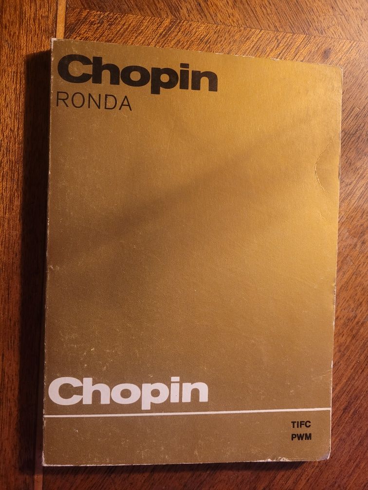 Nuty Chopin Ronda 1977 PWM/ TIFC