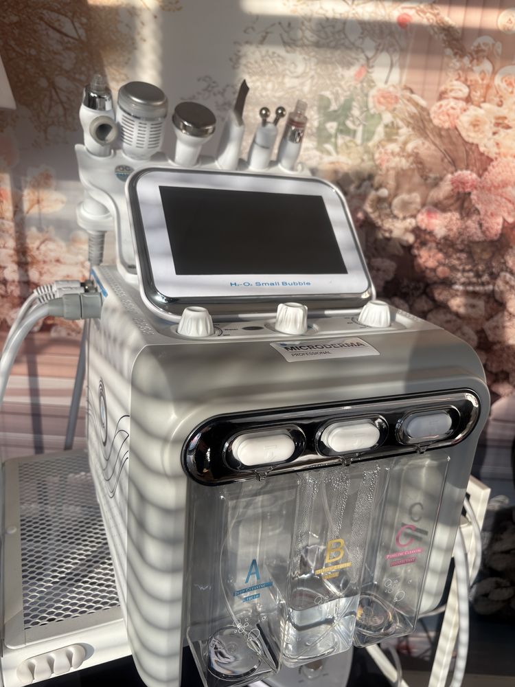 Oczyszcxanie wodorowe - sprzet 6 w 1 Microderma H2 Jet
