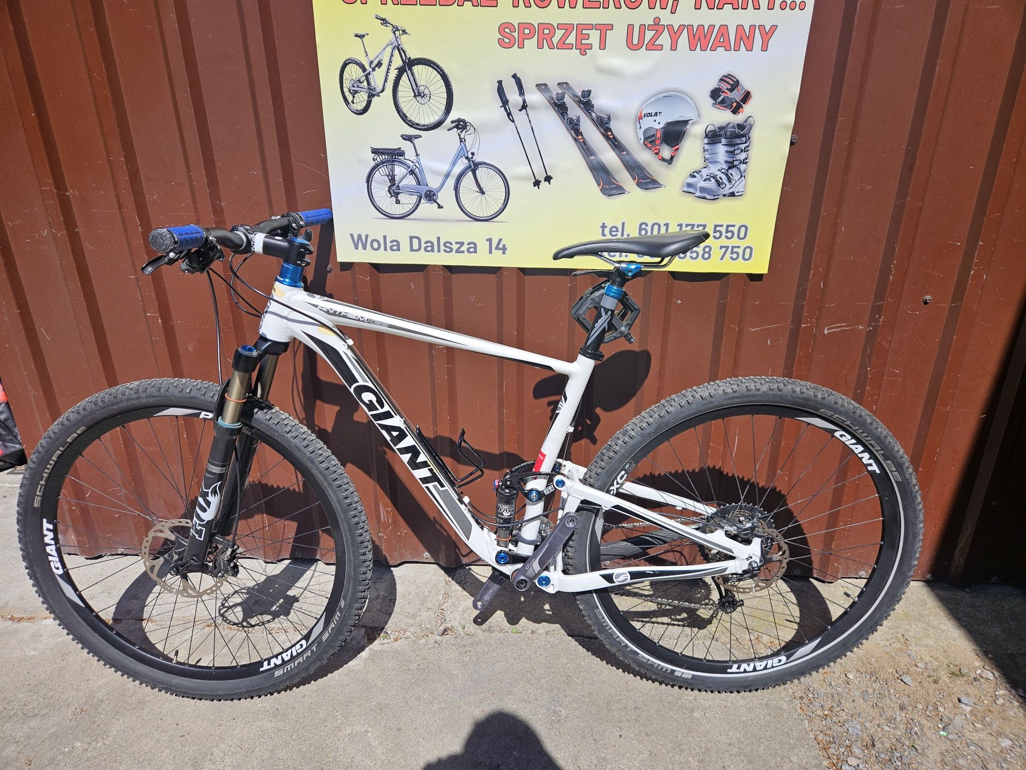Rower górski mtb full Giant koła 29 Fox