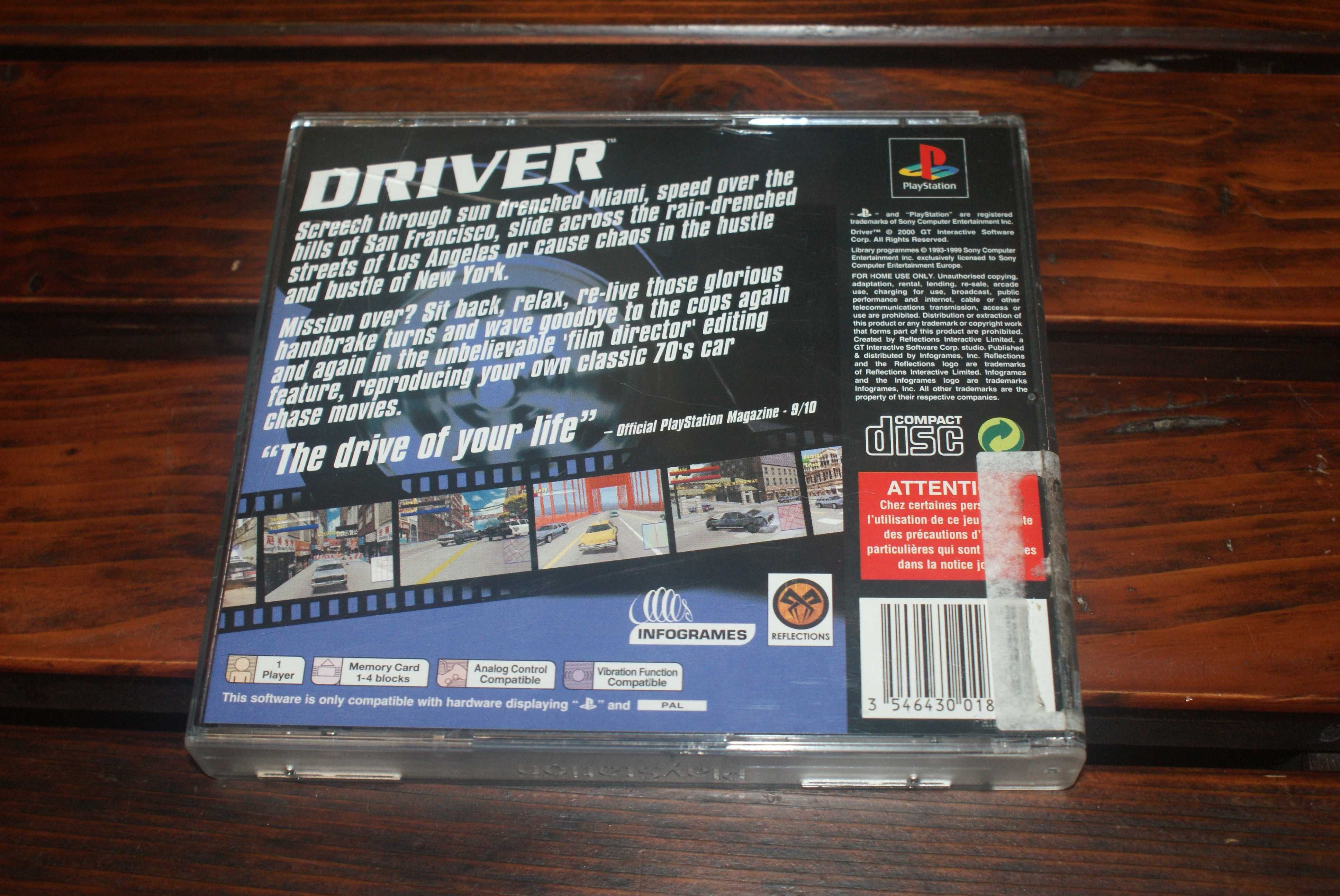 Driver psx playstation