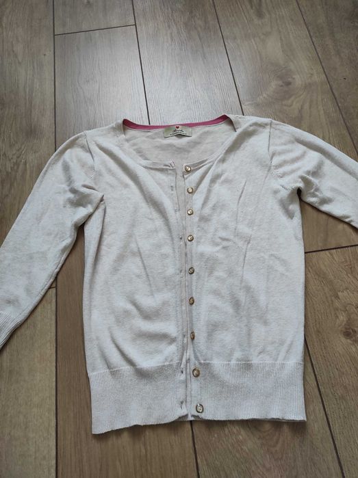 Beżowy rozpinany sweterek Primark - S