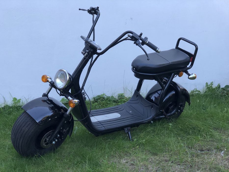 Hulajnoga skuter na szerokich kolach citycoco bili czesci