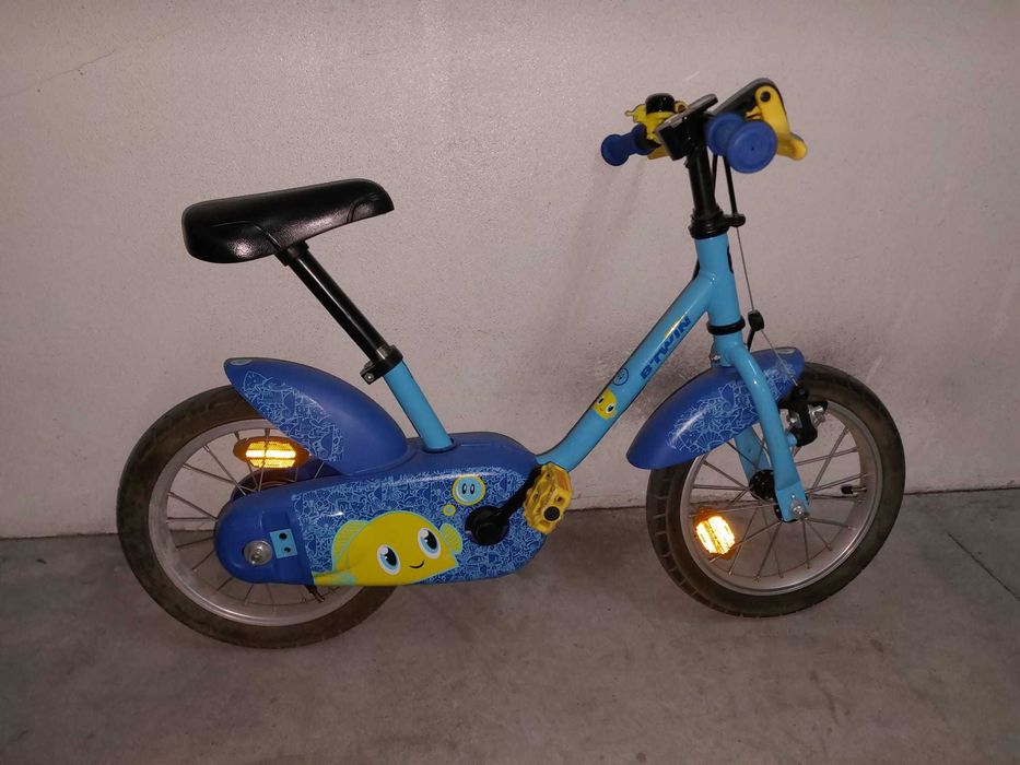 Bicicleta btwin azul