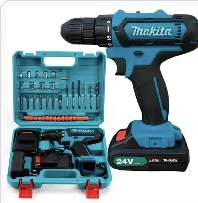 Makita 
Аккумуляторный шуруповерт Makita 550 DWE 24V 5Ah Шуруповёрт Ма