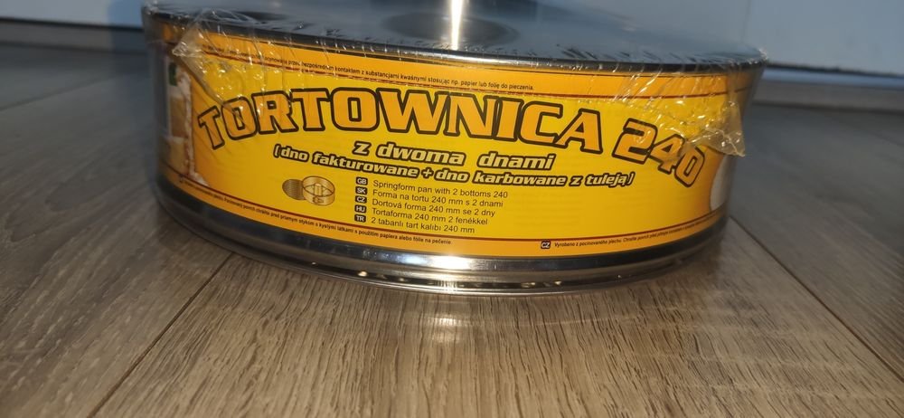Tortownica i forma do babki w jednym 24cm SNB