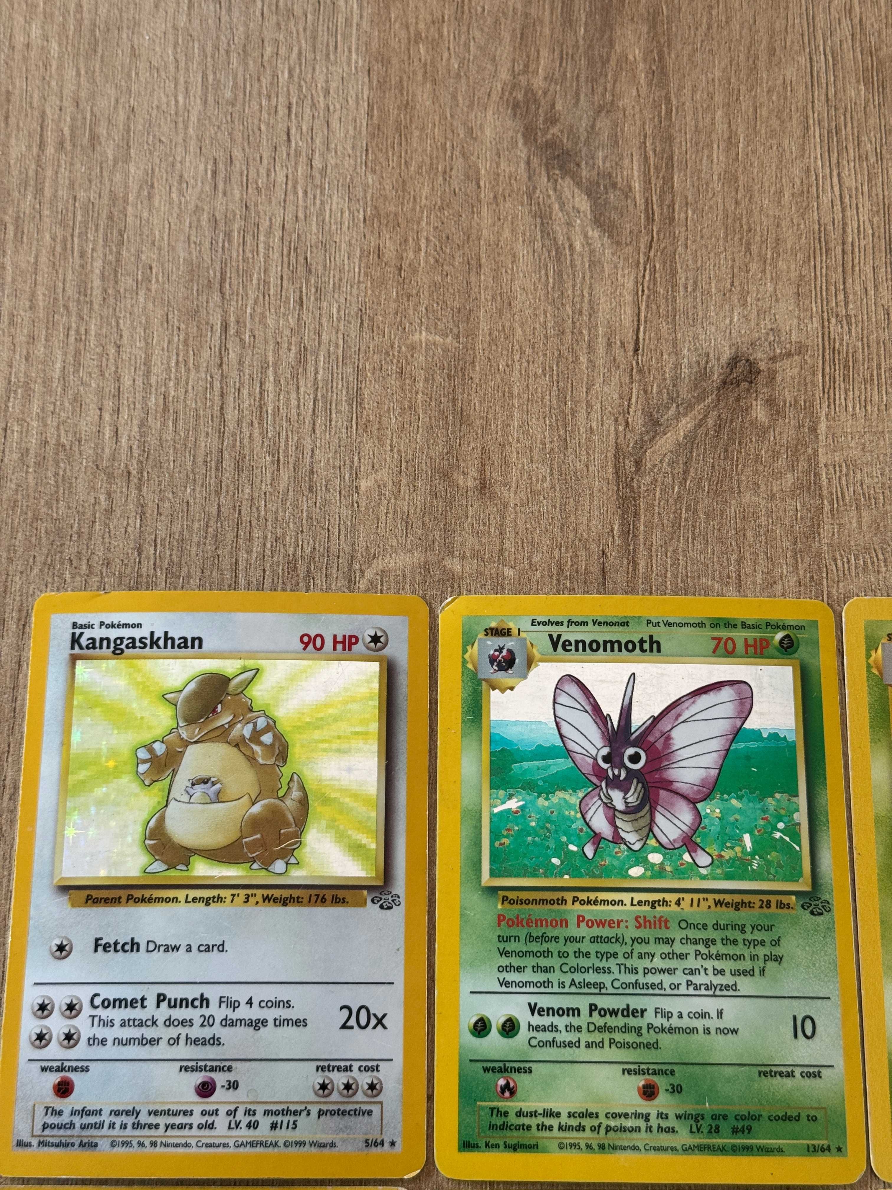 Karty Pokemon Jungle holo