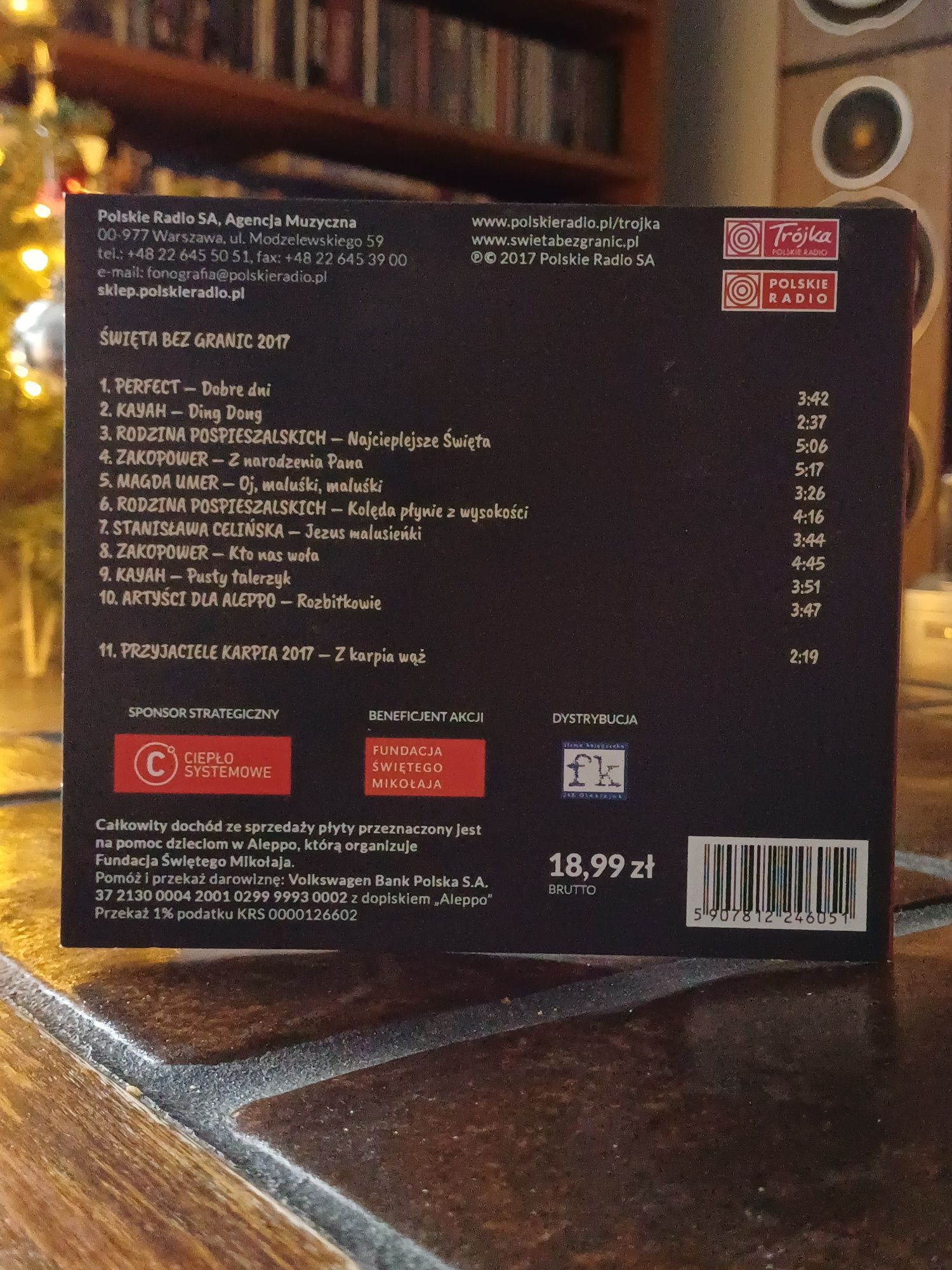 Święta bez granic 2017 - CD kolędy