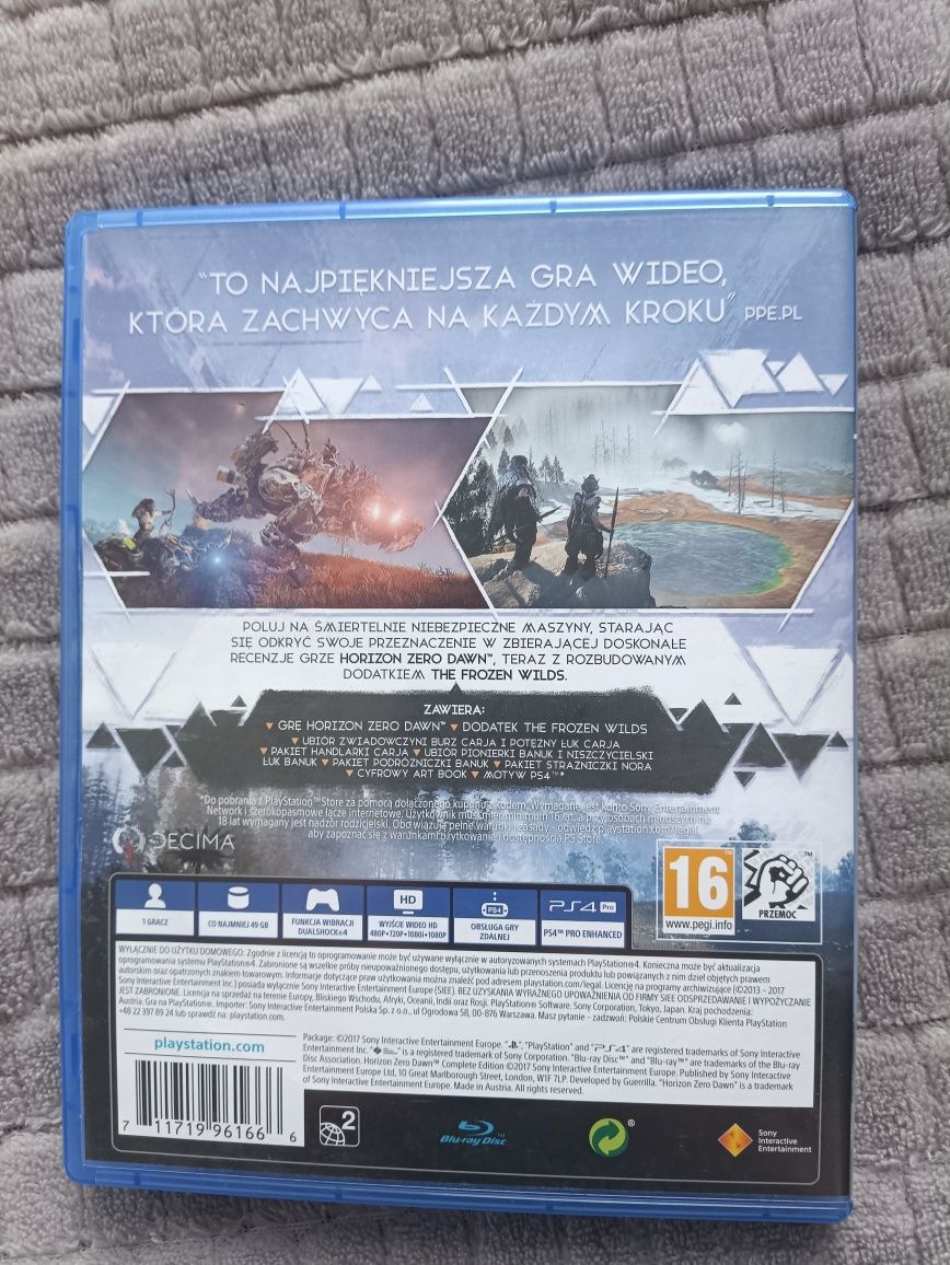 Gra Horizon Zero Dawn na PS4