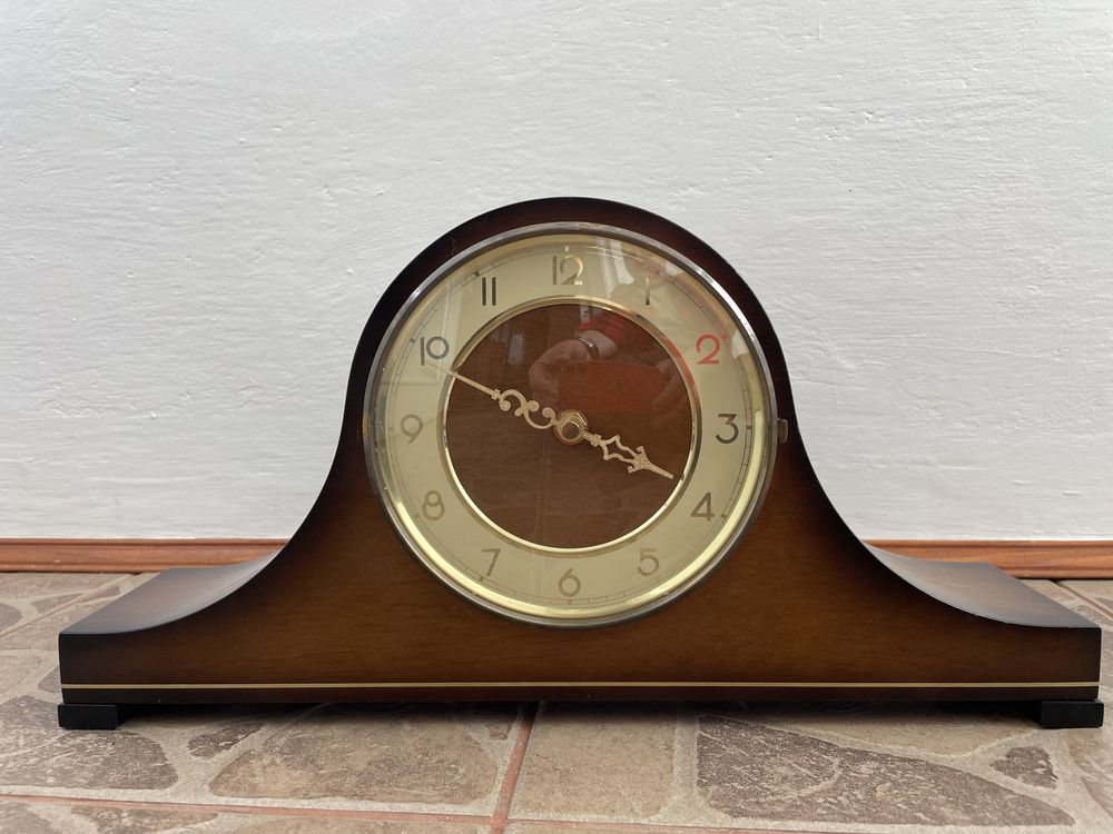 Stary kominkowy zegar- Napoleon