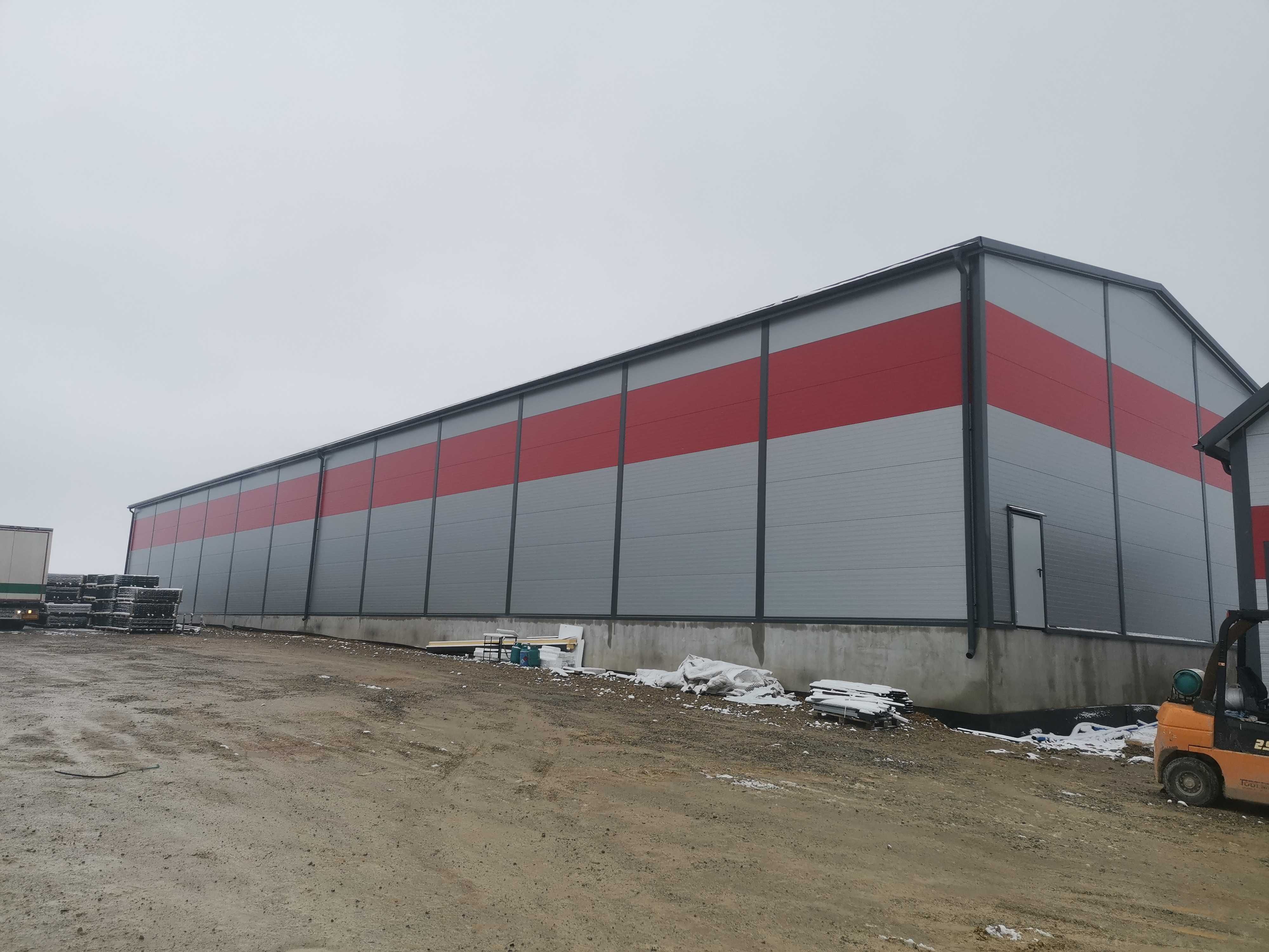 Hala magazynowa produkcyjna 960m2 16x60x6,5