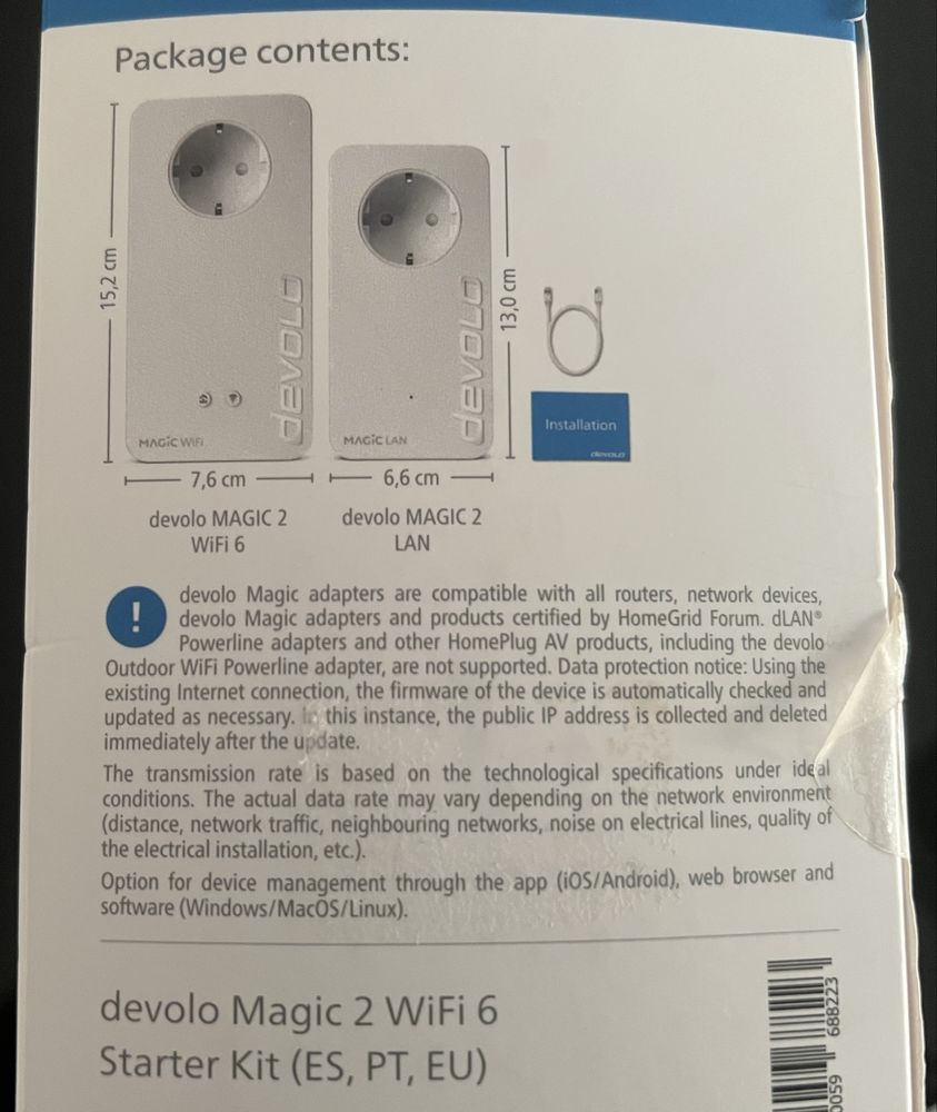 Kit Powerline Devolo Magic 2 WiFi 6
