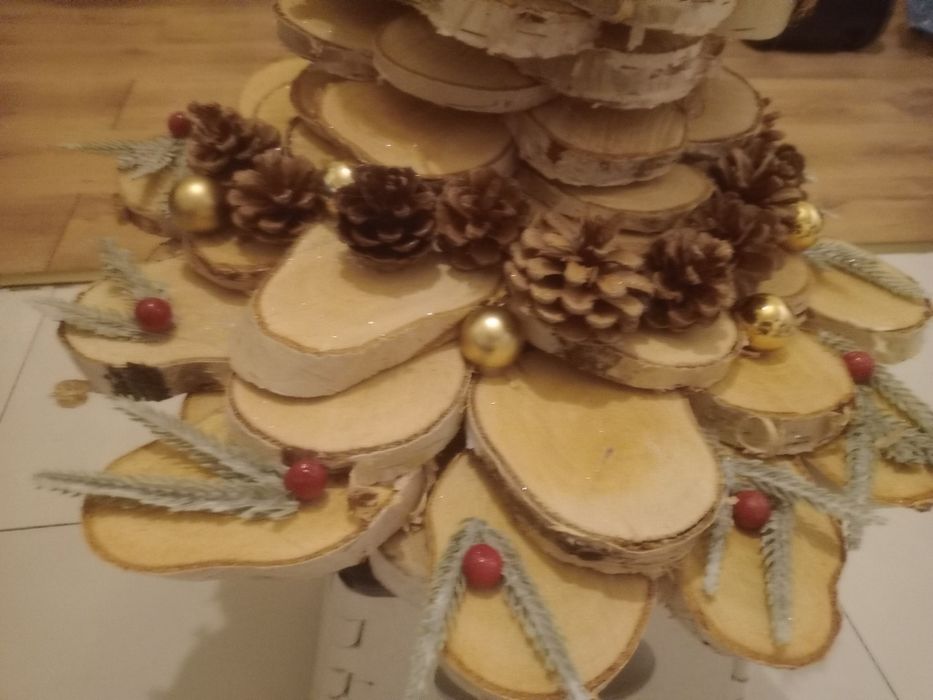 Stroik z plastrów brzozy