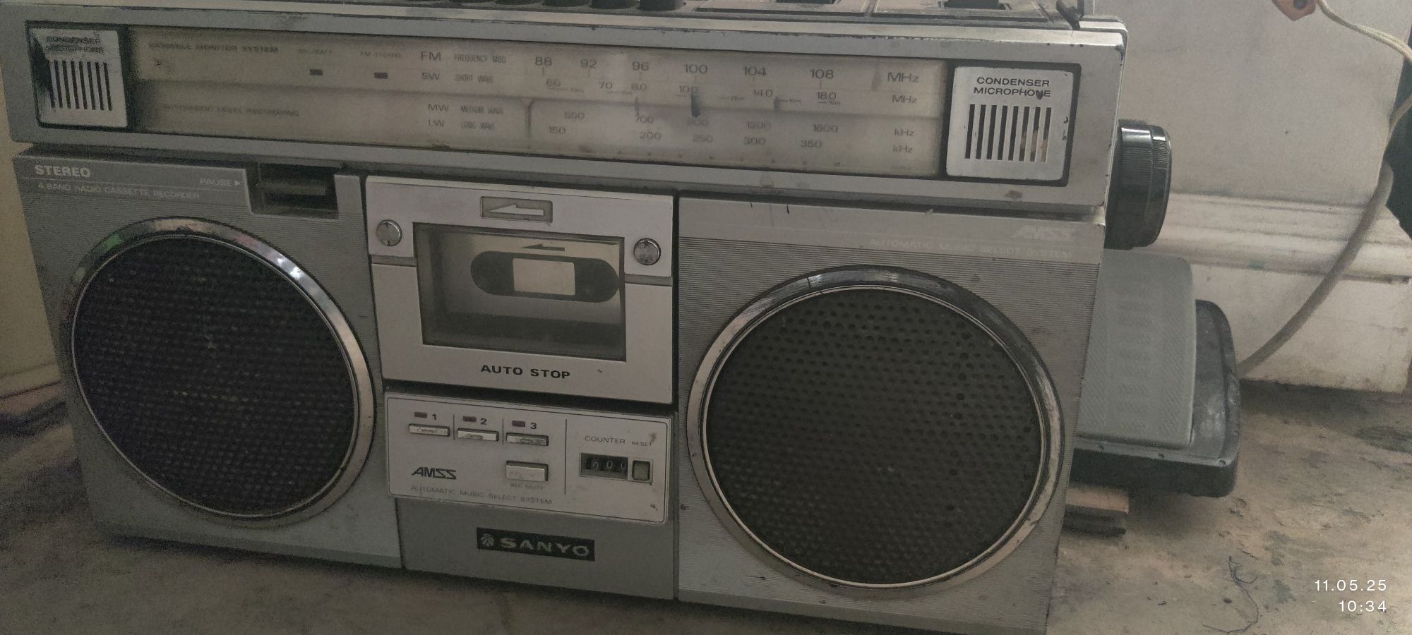 Магнітола Бумбокс sanyo