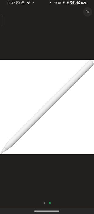 Стилус Apple Pencil (2nd Generation) (MU8F2ZM/A) White
