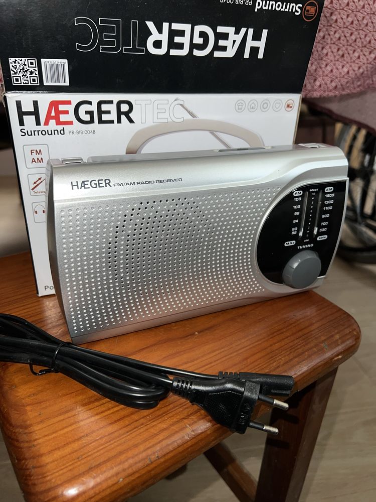 Radio fm am haeger tec