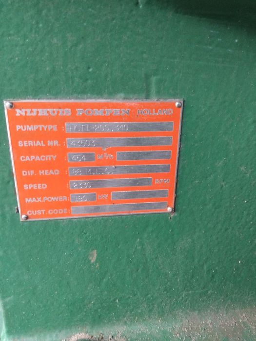 Pompa do wody pompowania stawów deszczowni motopompa