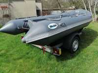 Sprzedam nowy ponton Bush Scate-410,przyczepa Neptun Moto3 N7-221 pm3