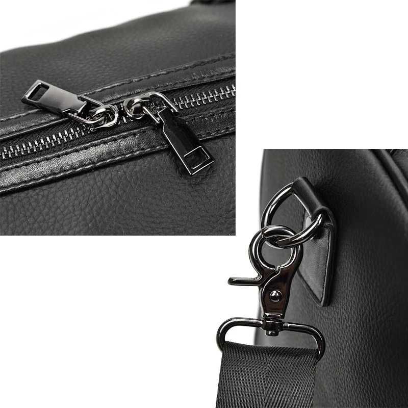 Torba skórzana podróżna 45cm z PRAWDZIWEJ SKÓRY opcja z personalizacją