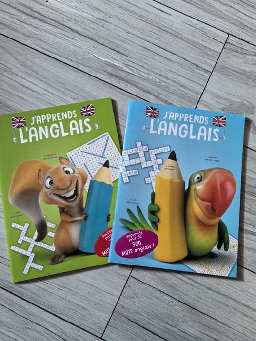 Książeczki do nauki angielskiego - 2szt