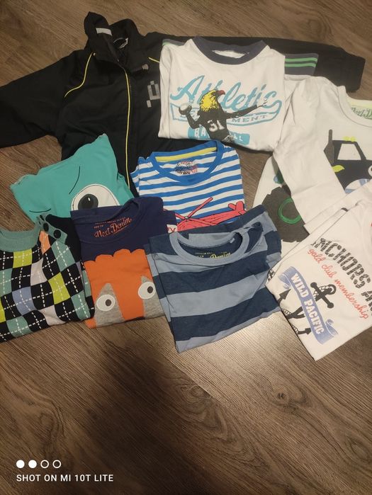 Wielka paka bluzek, bluz 116-122 Zara next, coccodrillo