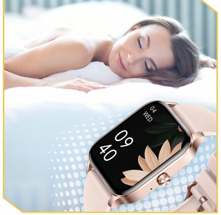 Smartwatch Zegarek Damski Polskie Menu Pl Rozmowy Powiadomienia