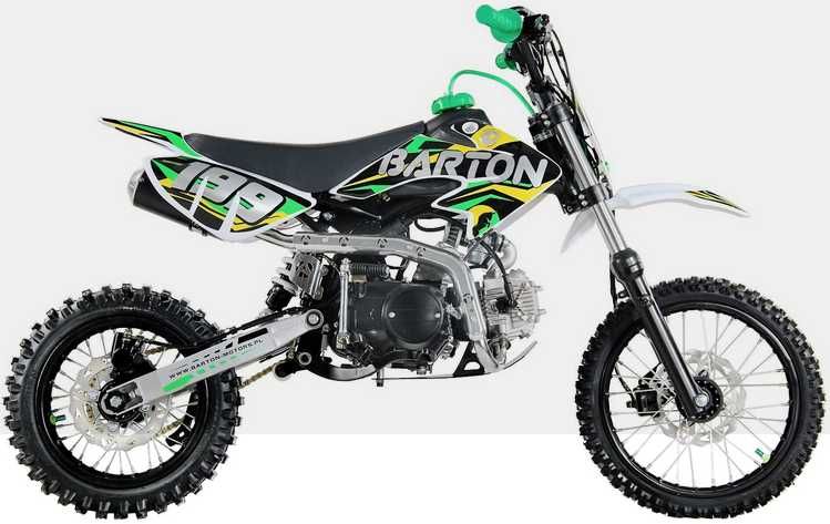 CROSS ENDURO DLA DZIECKA BARTON 125cc 4T koła 17"-14" NOWY raty transp