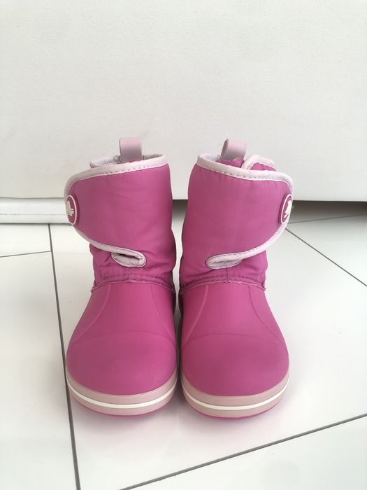 Дитячі зимові чобітки crocs C8, розмір 25.