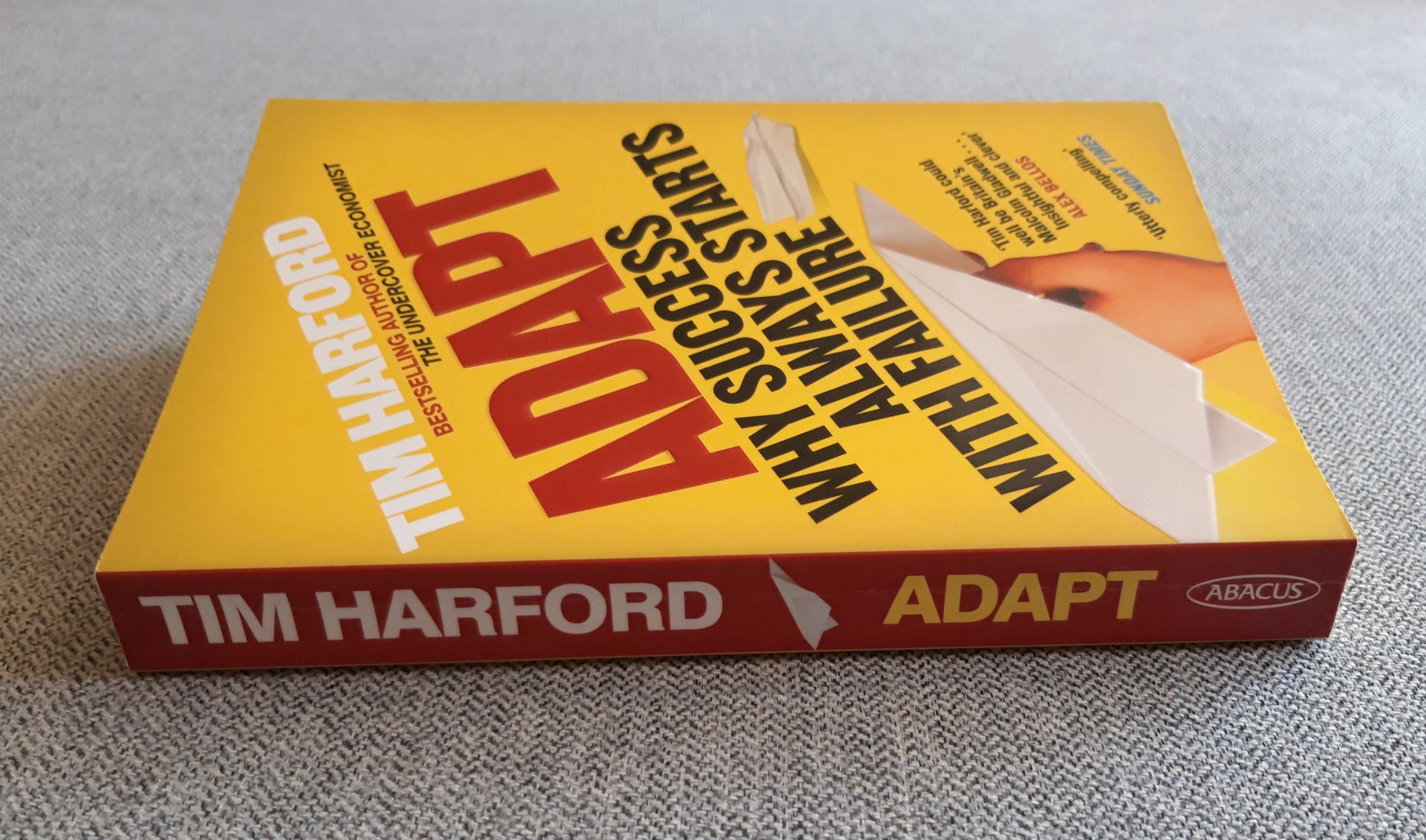 Livro "Adapt" de Tim Harford