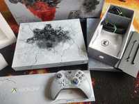 Xbox ONE X 1TB Gears of War 5, Pad, Okablowanie - Stan BDB