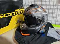 Kask motocyklowy Scorpion Exo 1400 Air Galaxy r S + N-com Sena