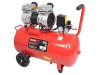 Compressor 50Lt 2Hp Cabeça Dupla Silencioso