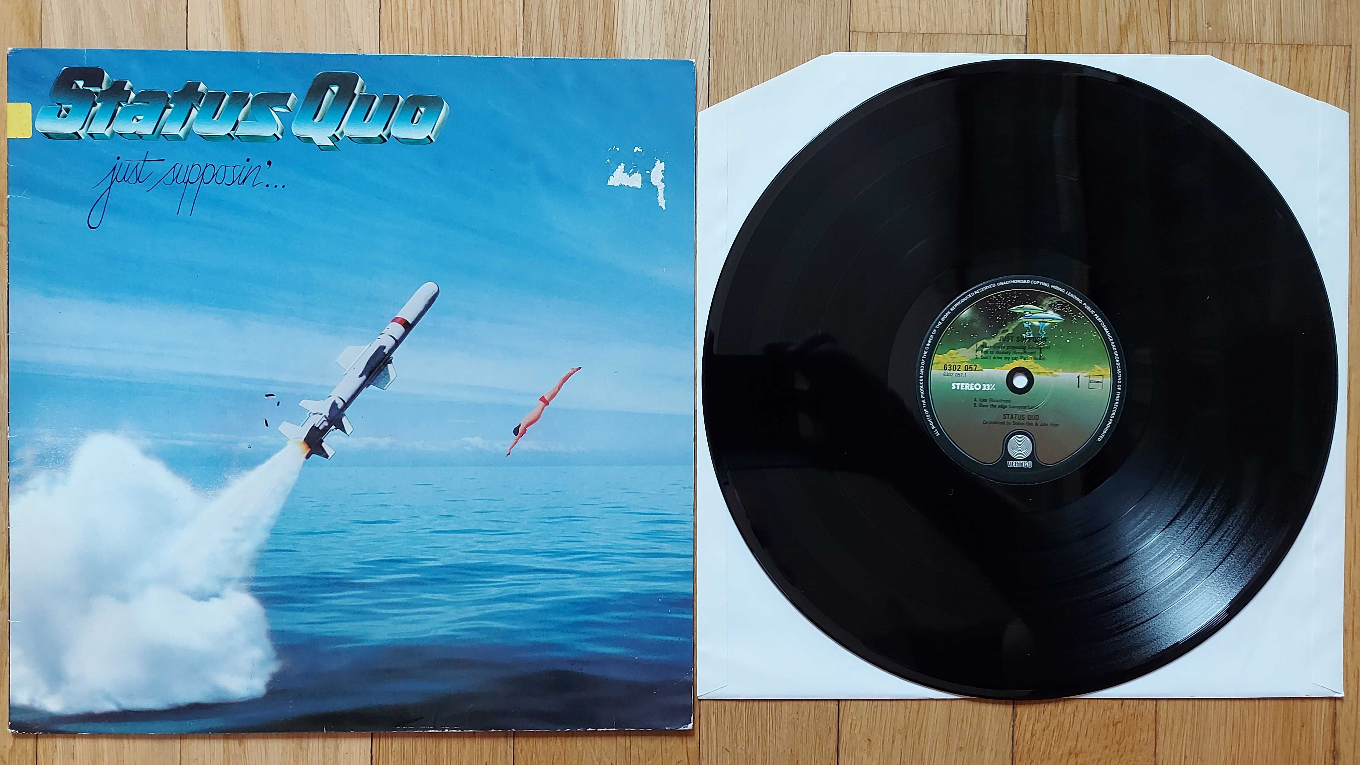 Status Quo ‎– Just Supposin'...  1980  NL (NM-/VG+) + inne tytuły