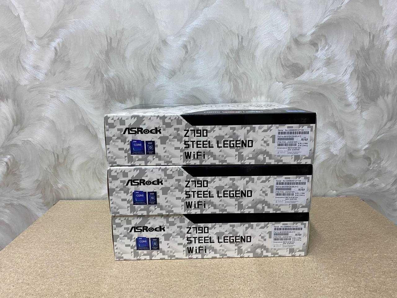 Материнська плата ASRock Z790 Steel Legend WiFi Нова!