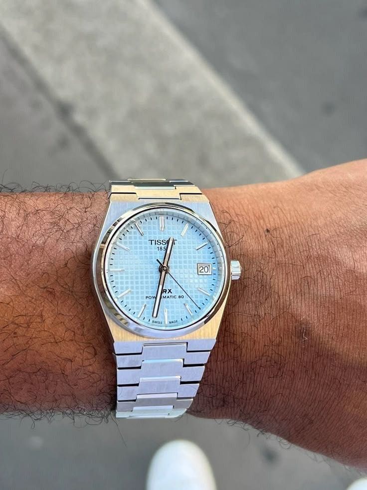 Мужские Часы Tissot Prx Powermatic 80 Механика с автоподзаводом