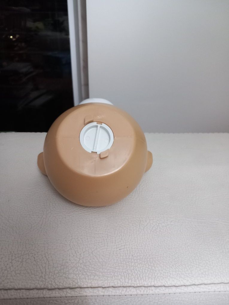 Mealheiro infantil com 3 compartimentos em forma de urso