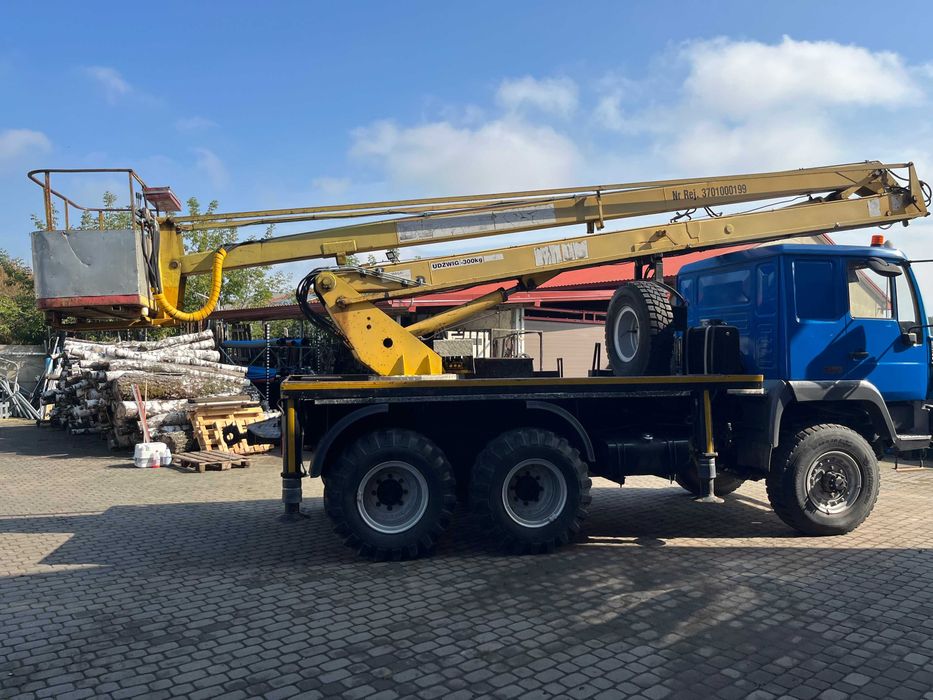 STAR 266 M 6x6 MAN Podnośnik Koszowy Bumar Koszalin P-183/184
