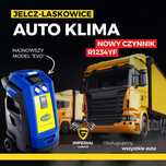 Serwis i napełnianie klimatyzacji ciężarowe, dostawcze czynnik r1234yf