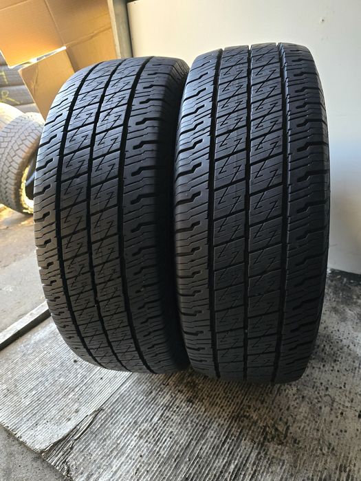 Sprzedam Jak Nowe 2 opony 215/65 16" C Uniroyal wielosezonowe 95% 23r