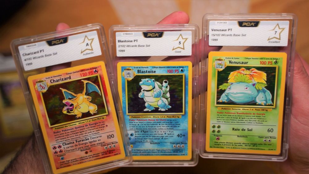 PCA Charizard, Blastoise, Venusaur // 1st Ed. Pikachu, Charmander, etc