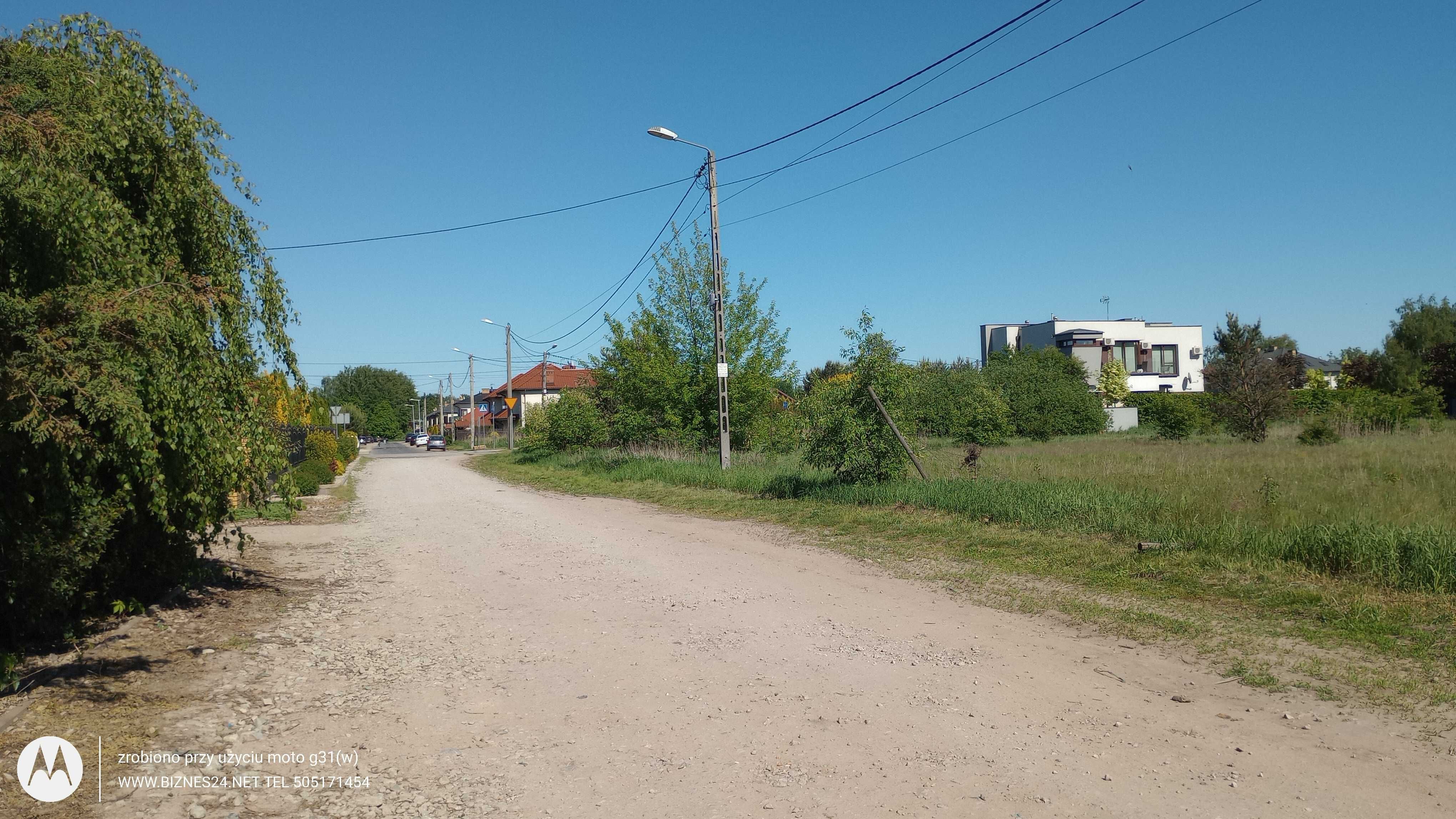 Działka 1620m z lasem sz21m Marki Warszawa Białołęka ME
