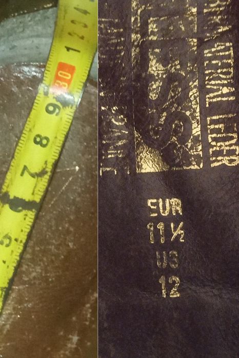 45-45,5 Mephisto шкіряні черевики